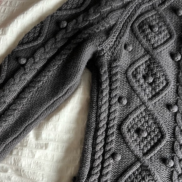 Aritzia New Alps Cardigan - size small - charcoal grey - Picture 4 of 9